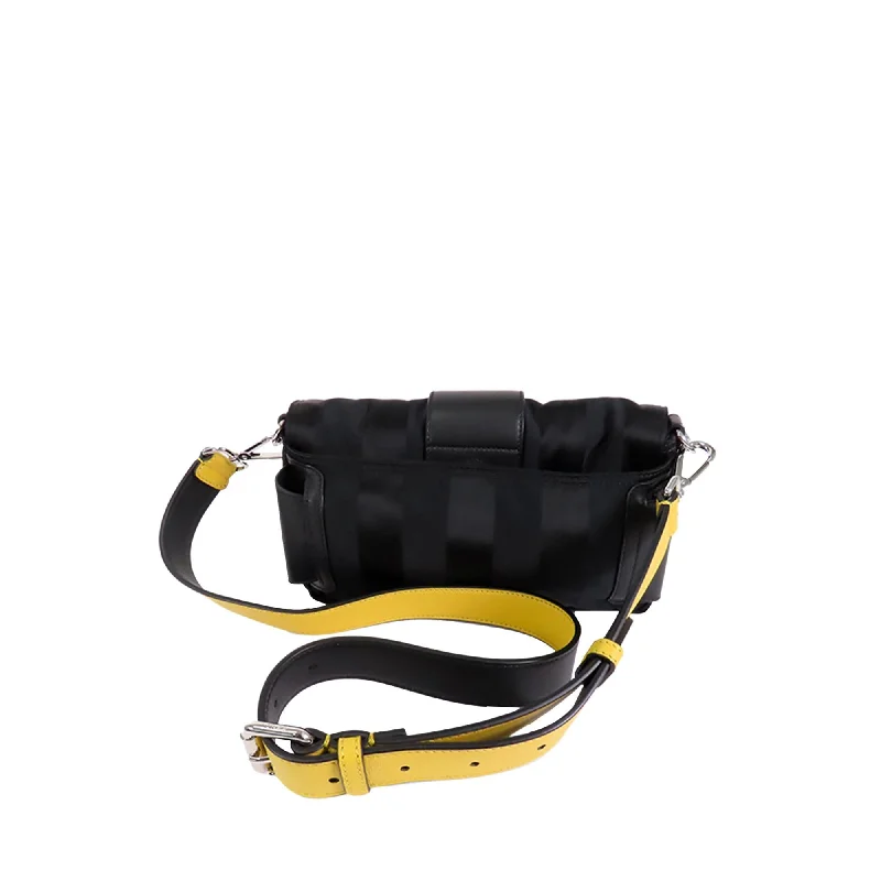 Fendi Stripes Convertible Baguette (SHG-36072)