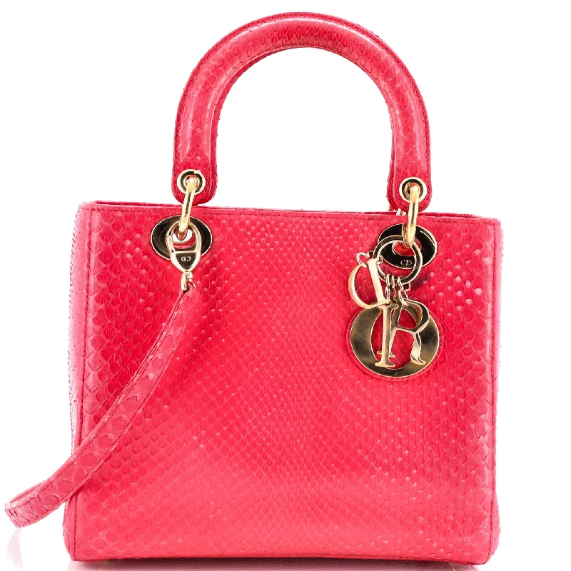 Lady Dior Bag Python Medium