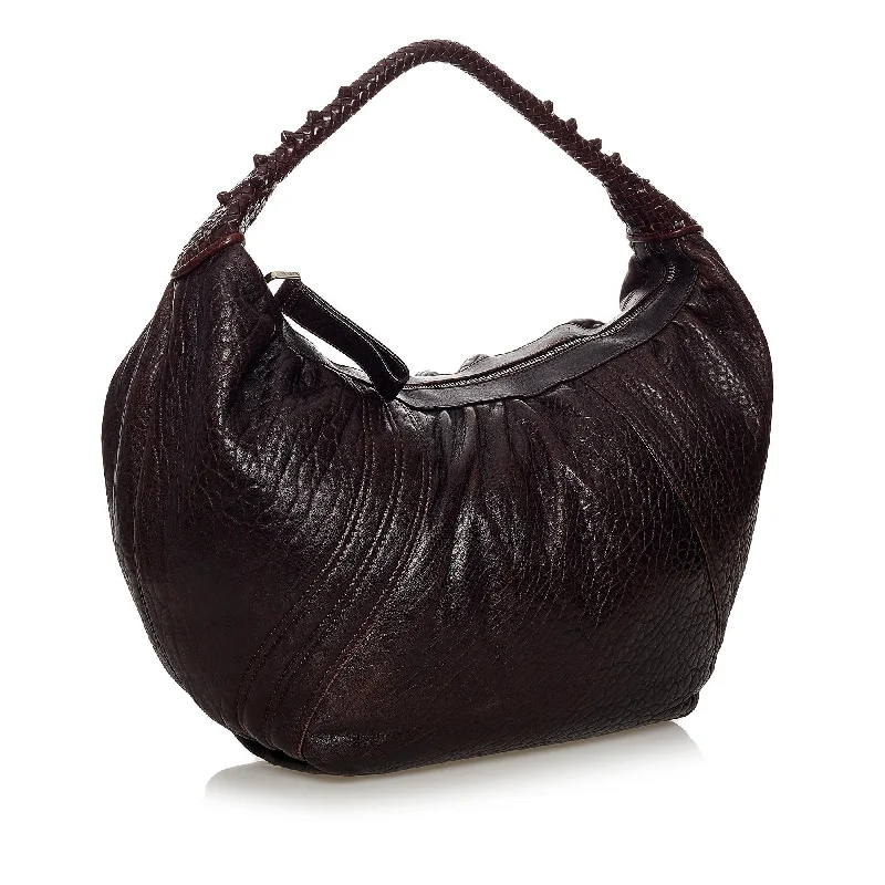 Fendi Spy Leather Hobo Bag (SHG-30874)