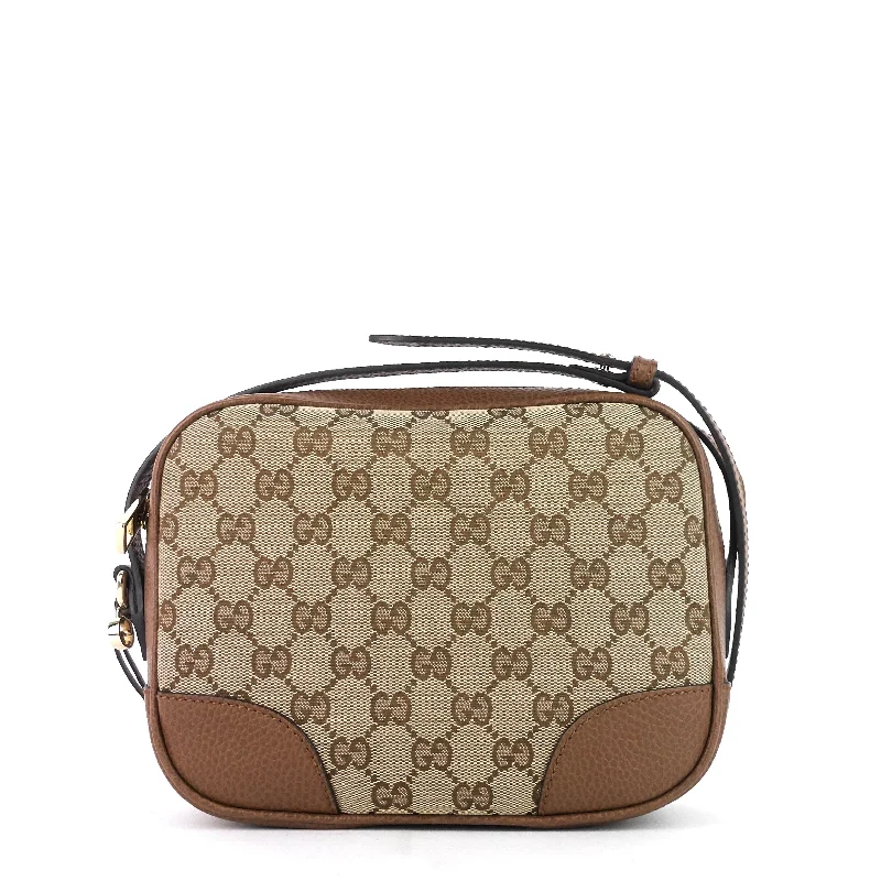 Bree Mini Monogram Canvas Messenger Bag