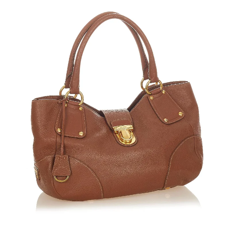 Prada Leather Handbag 25075