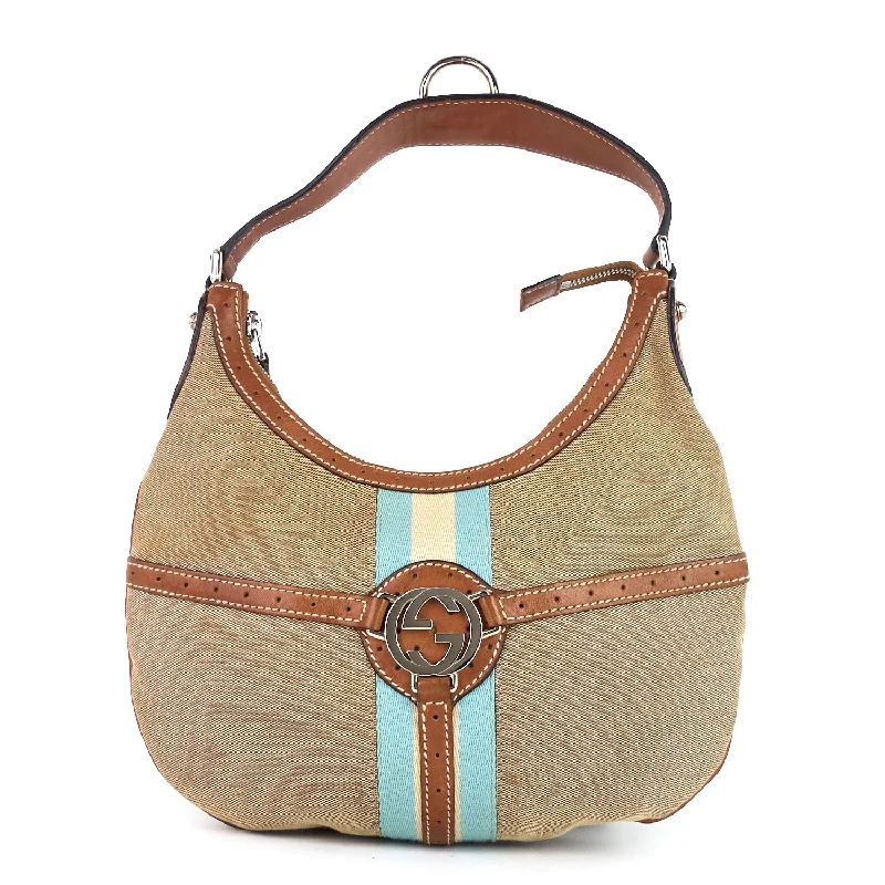 Web Reins Canvas Hobo Bag