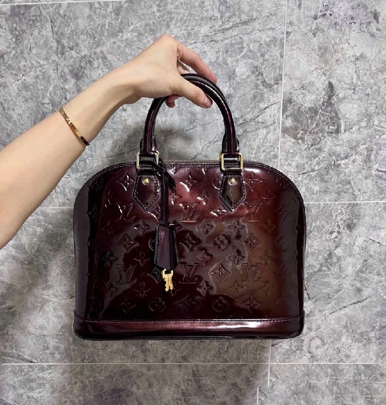 LV Alma PM Patent Leather