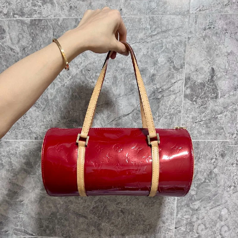 LV Papillon 30 Vernis Monogram Red