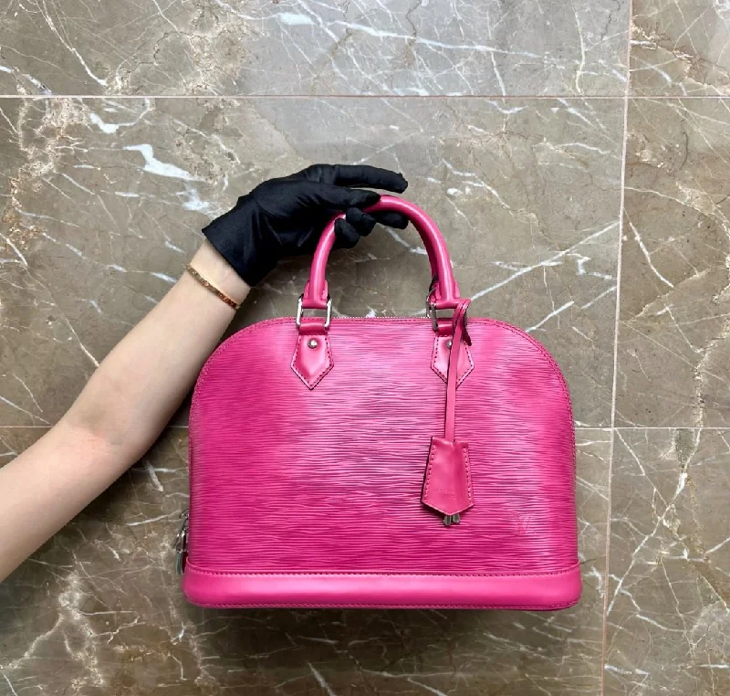 LV Alma PM EPI Leather Pink