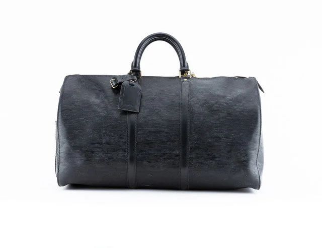 Black 52 Keepall Boston Travel Bag