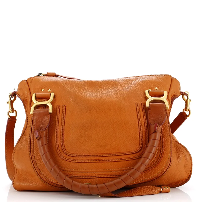 Marcie Satchel Leather Medium