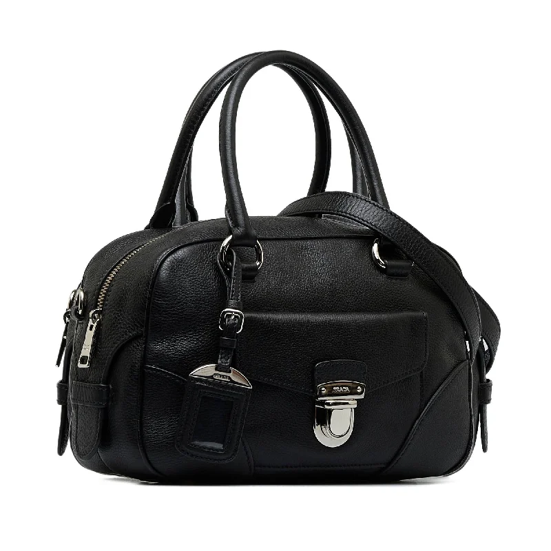 Prada Leather Satchel (SHG-0cTmbW)