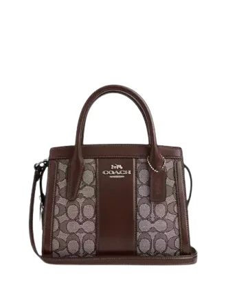 Coach Andrea Carryall Bag In Signature Jacquard