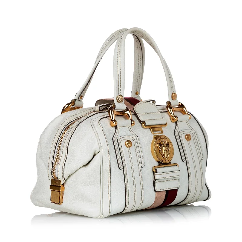 Gucci Aviatrix Leather Boston Bag (28798)