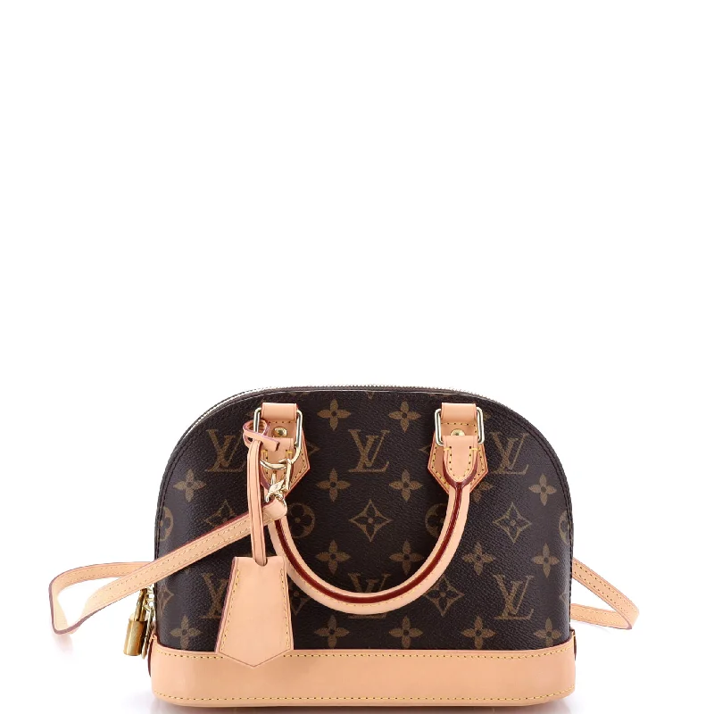 Alma Handbag Monogram Canvas BB