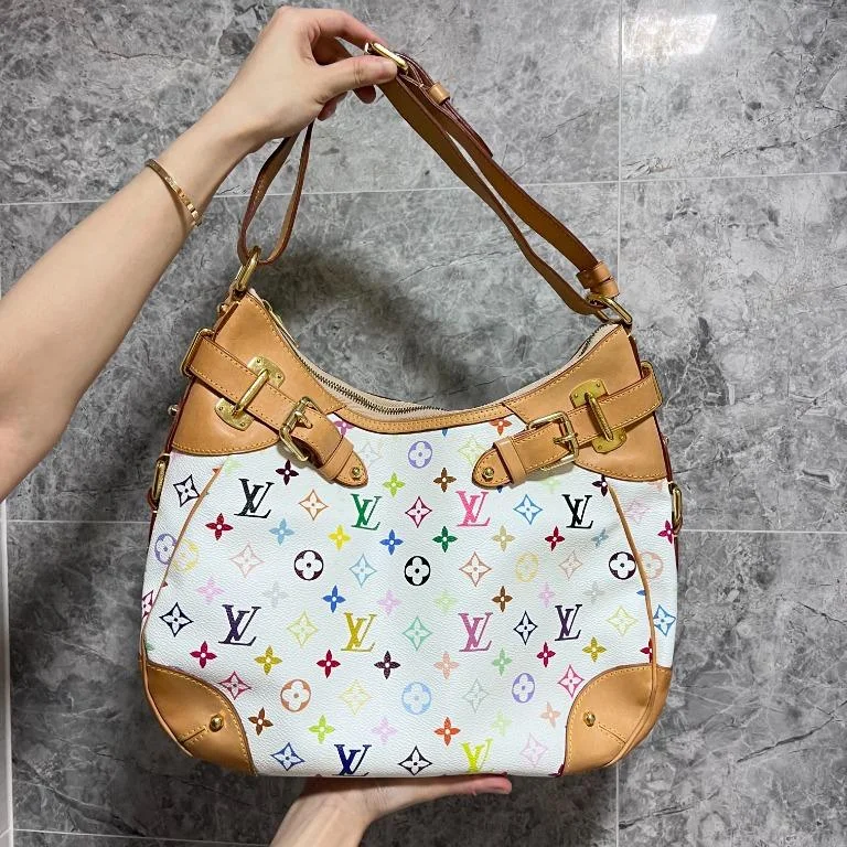 [Entrupy Certified][Clearance] LV Louis Vuitton Multi-color Greta Monogram