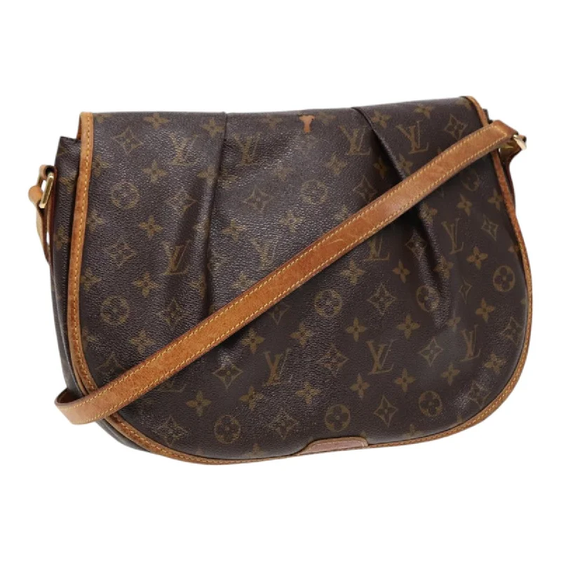 LOUIS VUITTON Monogram Menilmontant MM Shoulder Bag M40473 LV Auth 86077