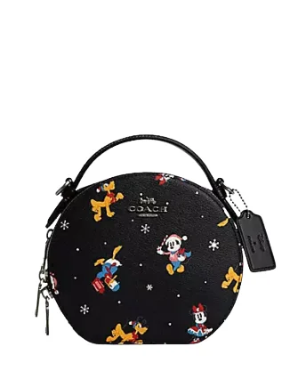 Coach Disney X Coach Canteen Crossbody With Holiday Print