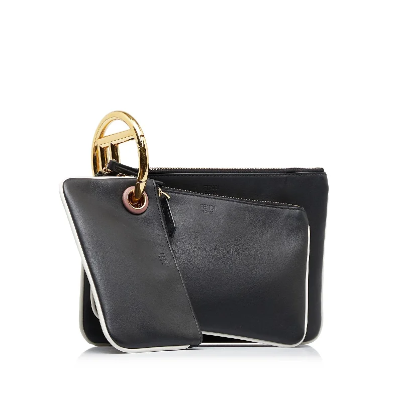 Fendi Triplette Clutch Bag (SHG-2bo599)