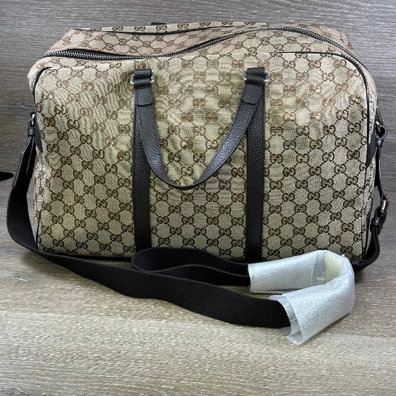 Gucci GG Supreme Canvas Boston Duffle