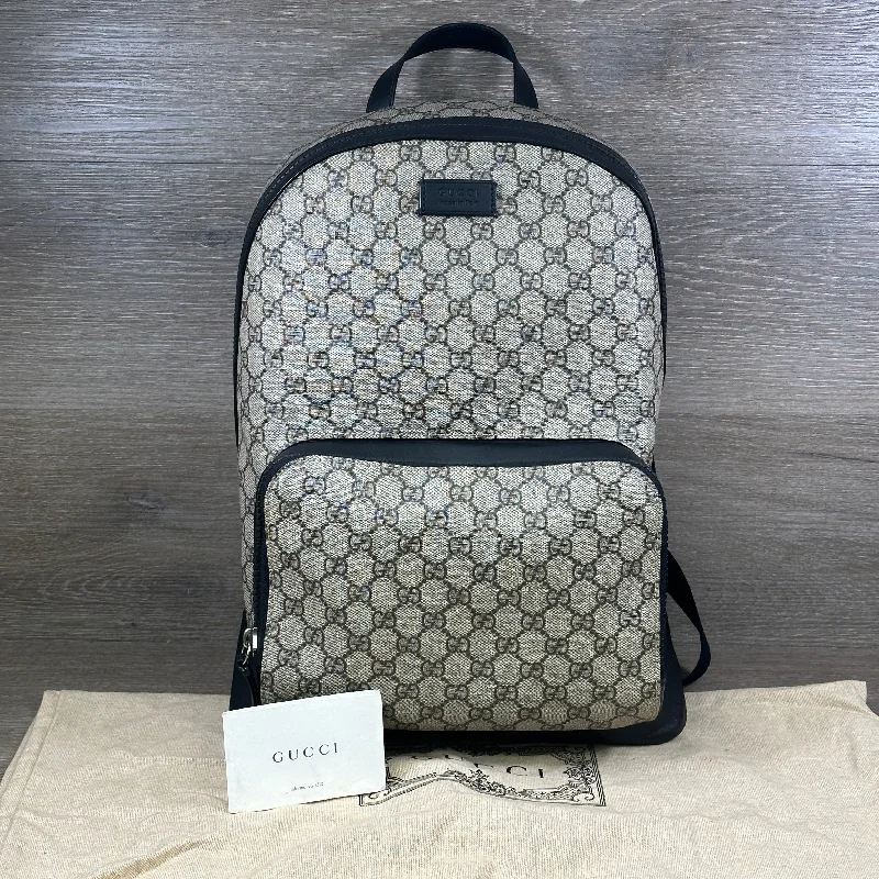 Gucci GG Supreme Eden Backpack Coated Canvas - Medium