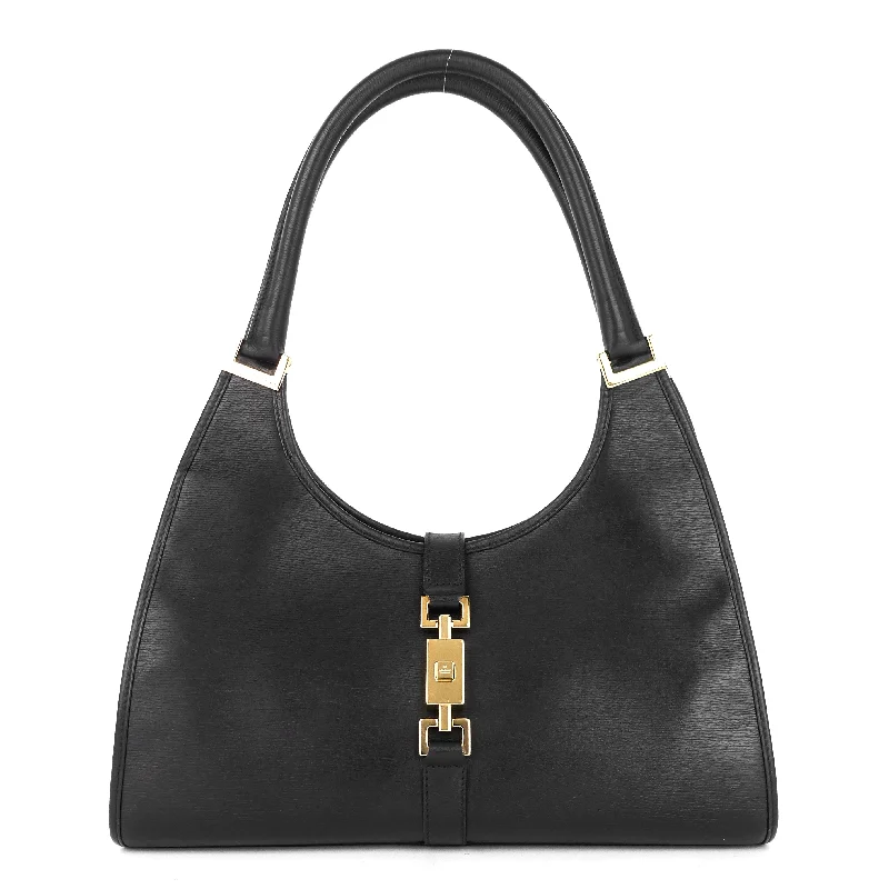 Jackie Small Leather Hobo Bag