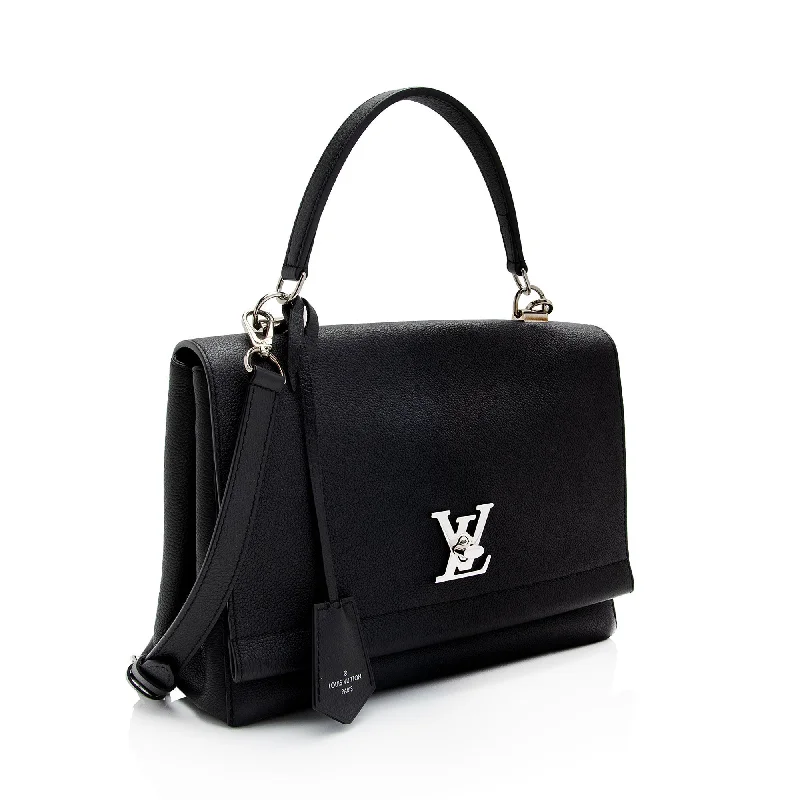 Louis Vuitton Calfskin Lockme II Satchel (Dcfekl)