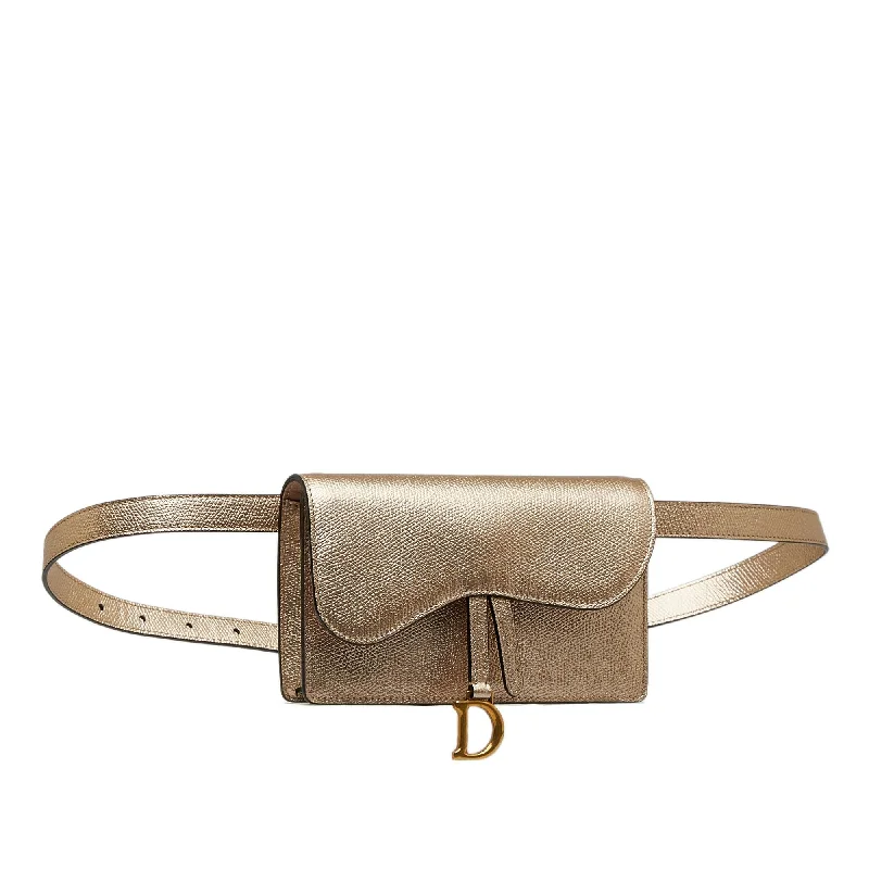 Dior Leather Saddle Belt Bag (ORVCDh)