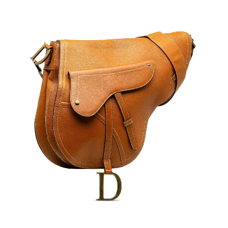 Dior Leather Saddle Crossbody Bag (hfkG0t)