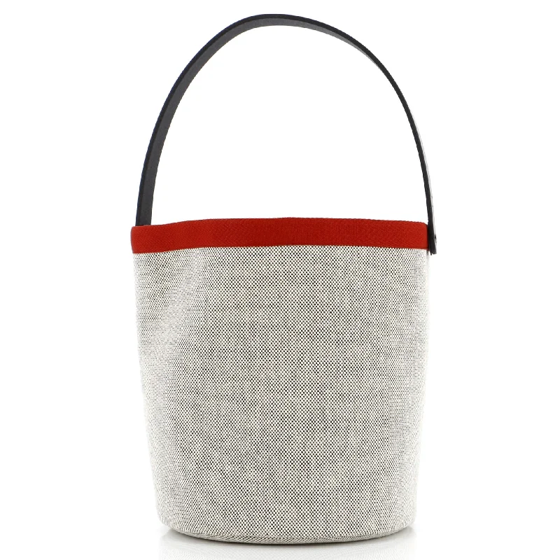 Petit H Bucket Bag Canvas